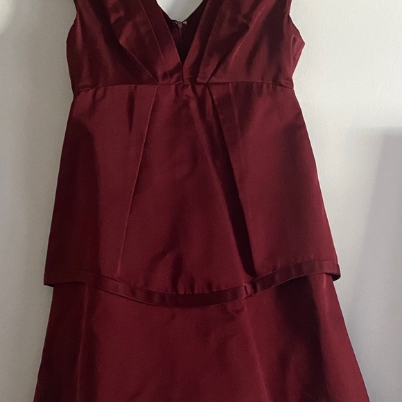 New Marc Jacobs silk burgundy formal dress size